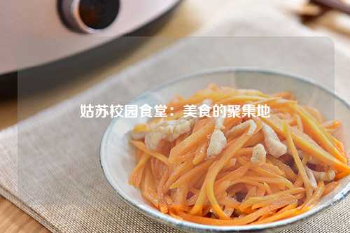 姑苏校园食堂：美食的聚集地